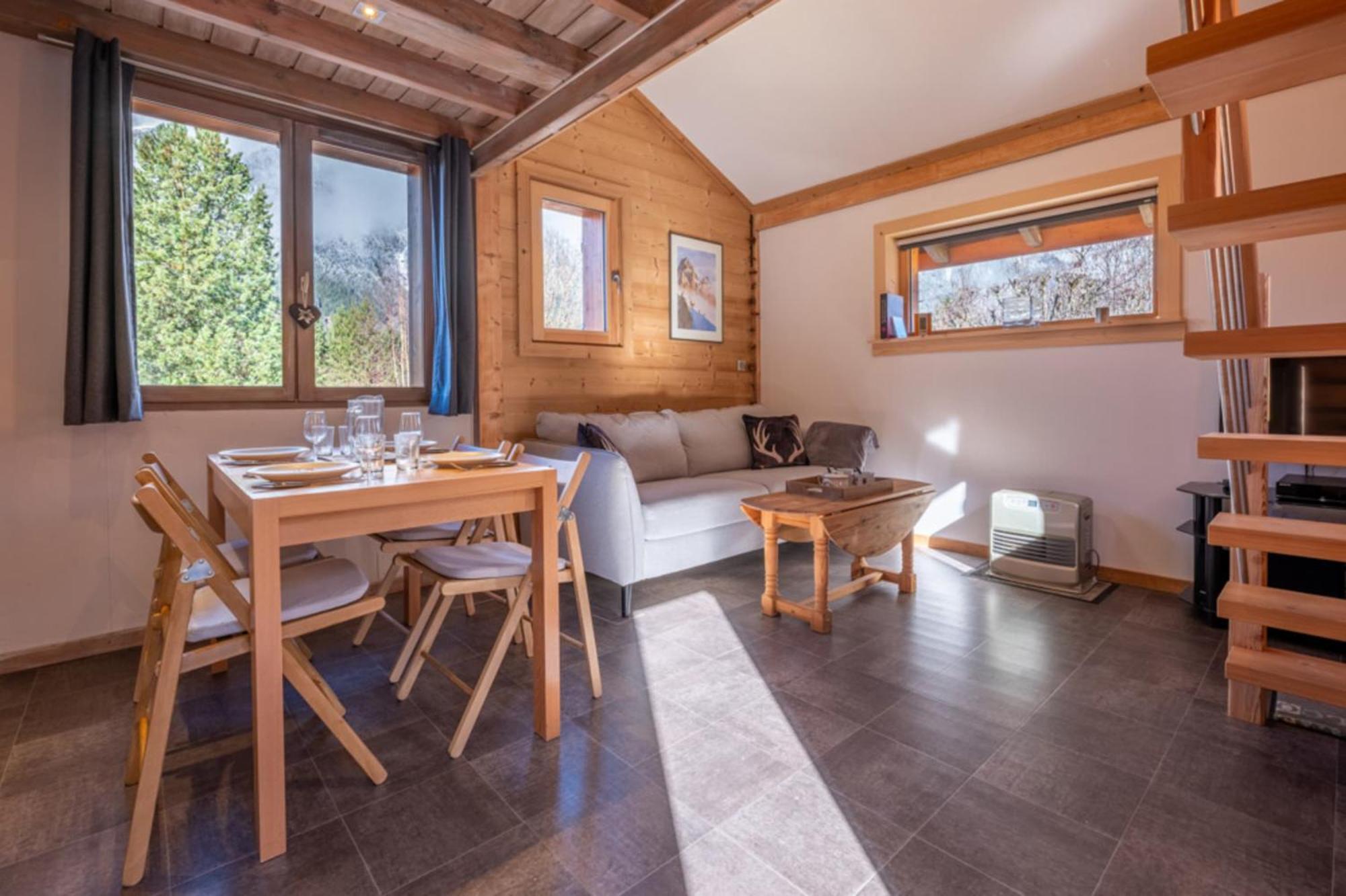Charming Small With Aiguille Du Midi View Chalet Chamonix